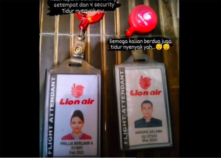 Video Perselingkuhan Pramugara dan Pramugari Lion Air Viral