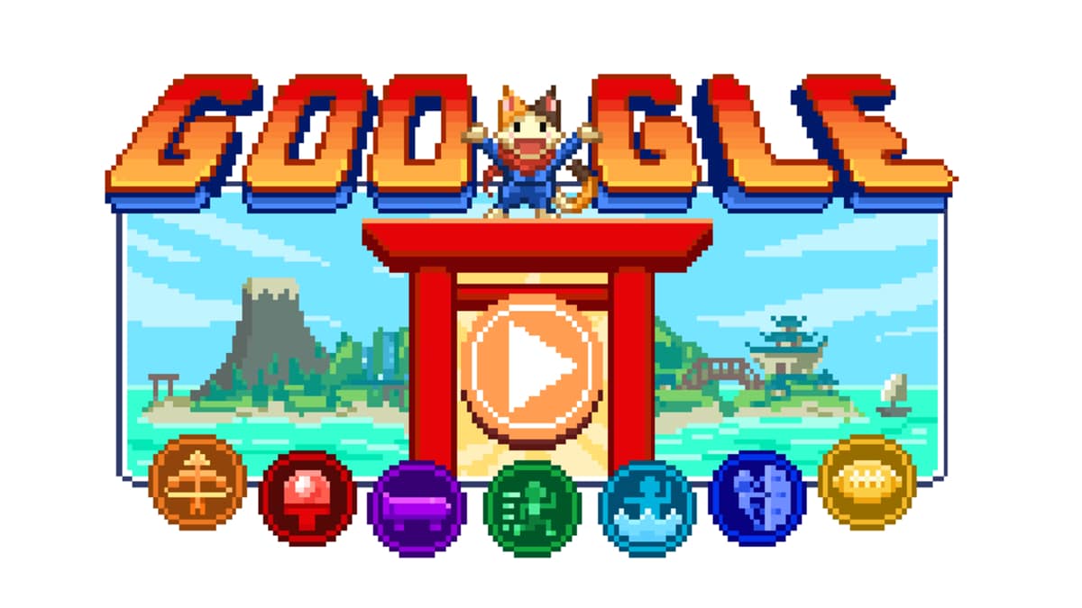 Google Doodle Siap Menyambut Olimpiade Tokyo 2020