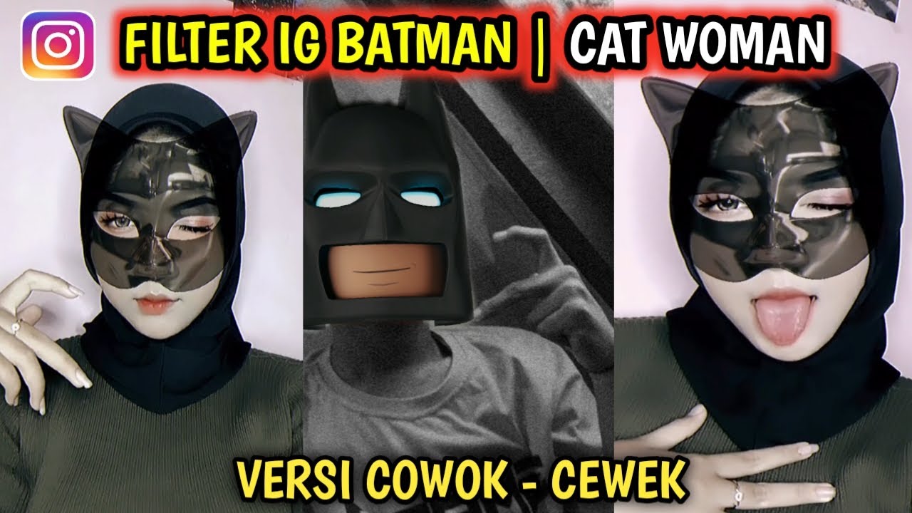 Efek Batman Instagram Yang Viral Di Tiktok