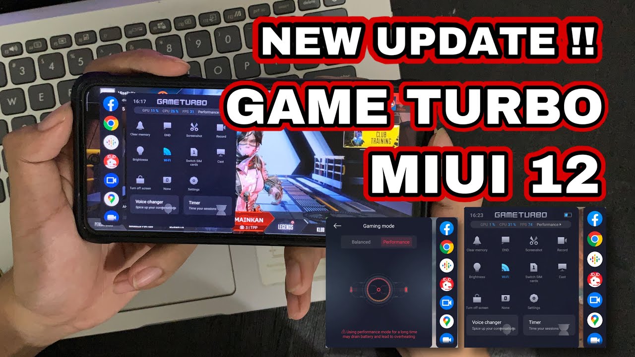 Update Game Turbo Xiaomi-MIUI 12.5 Versi Terbaru
