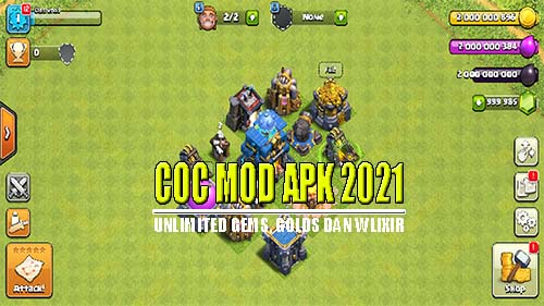Game COC Mod Apk Versi 2021