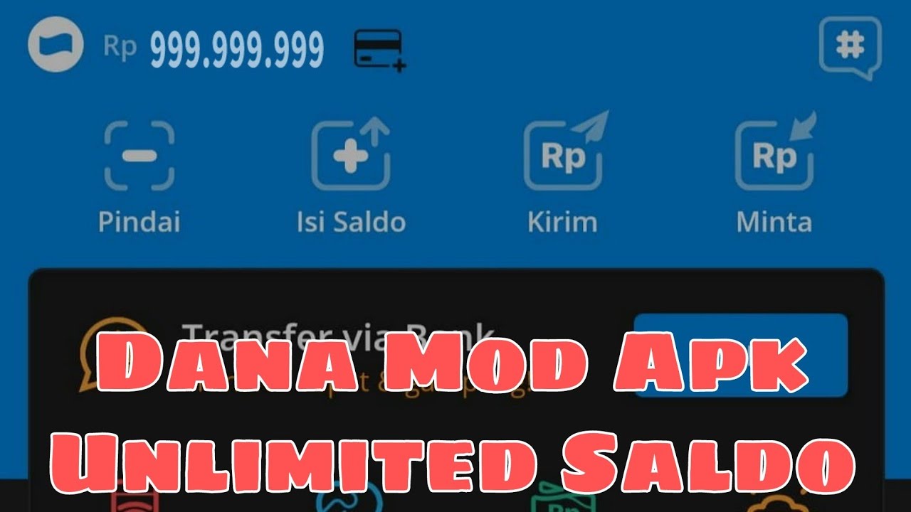 Download Dana Mod Apk Unlimited Saldo 2021 Viral
