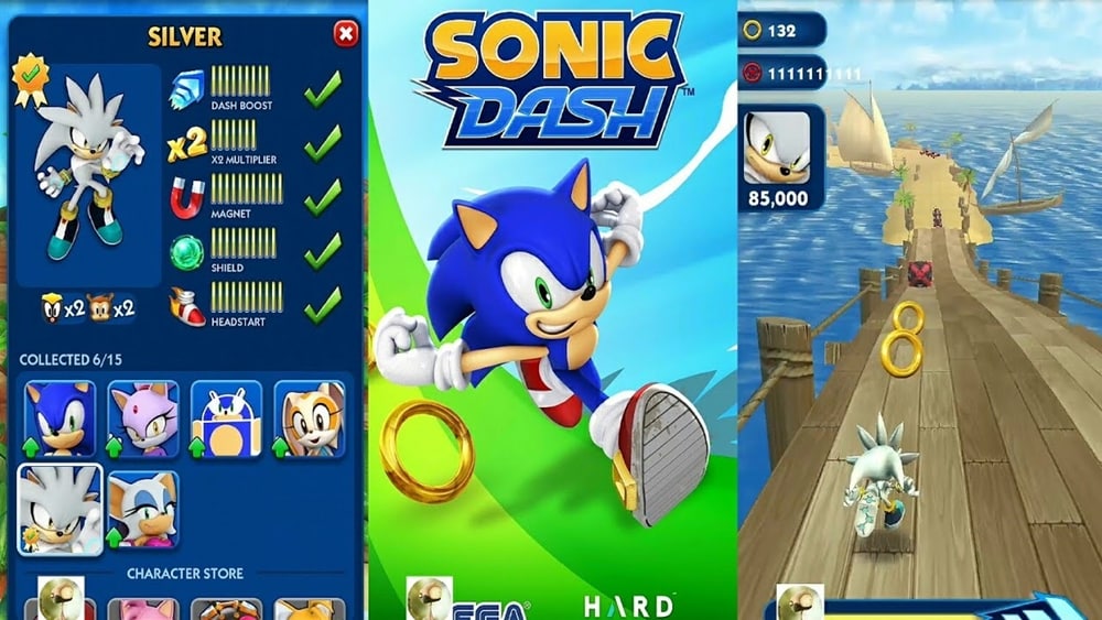 Link Unduh Sonic Dash Mod (Unlimited Money) Apk